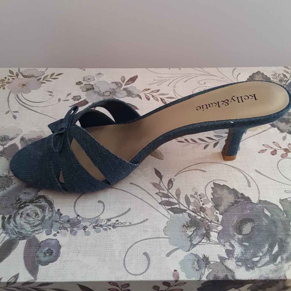 Cool, denim sandal!😎